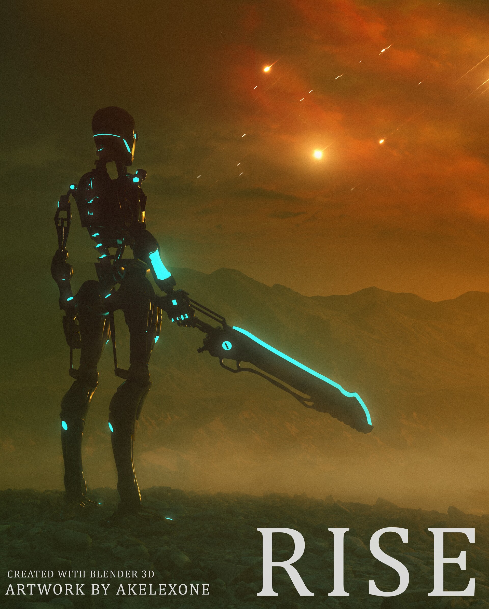 Rise — Sci-Fi Artwork